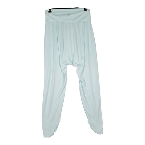 Free People Movement Echo Harem Sky Blue High Waist Relaxed Fit Pants Women's M - Picture 2 of 10